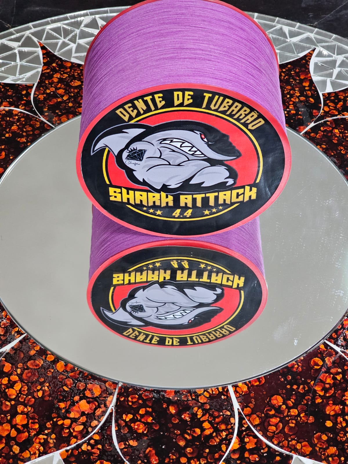 SHARK ATTACK 3000j - FIO 5.5 - 4 PASSES - MEIO TERMO