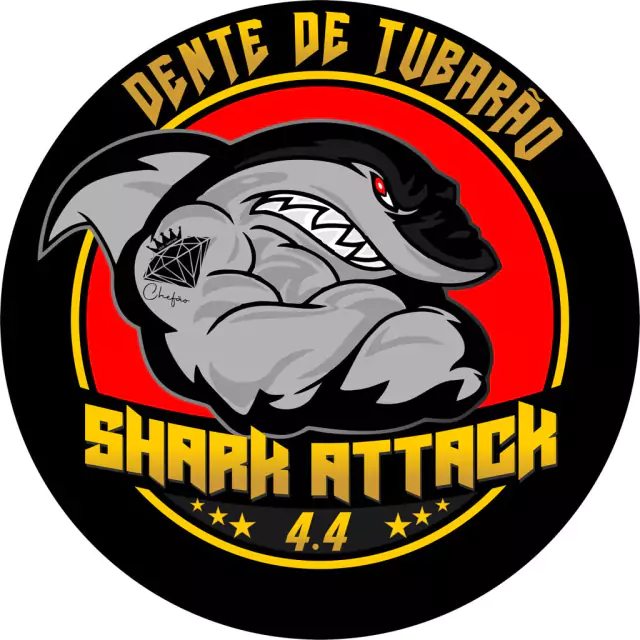 SHARK ATTACK 1000j - FIO 4.4 - 4 PASSES - ÁSPERA